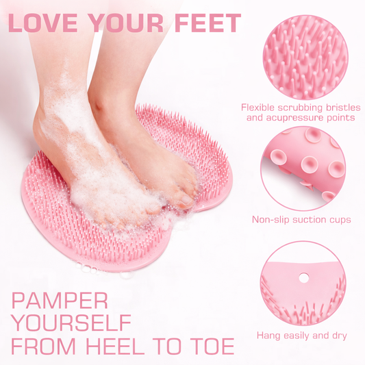 Velora™ Silicone Foot & Body Scrubber Mat