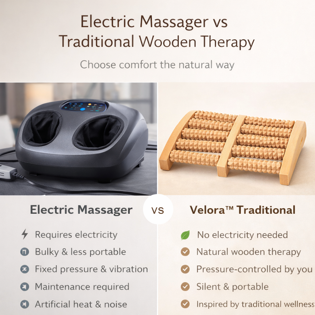 Velora™ Wooden Foot Massager