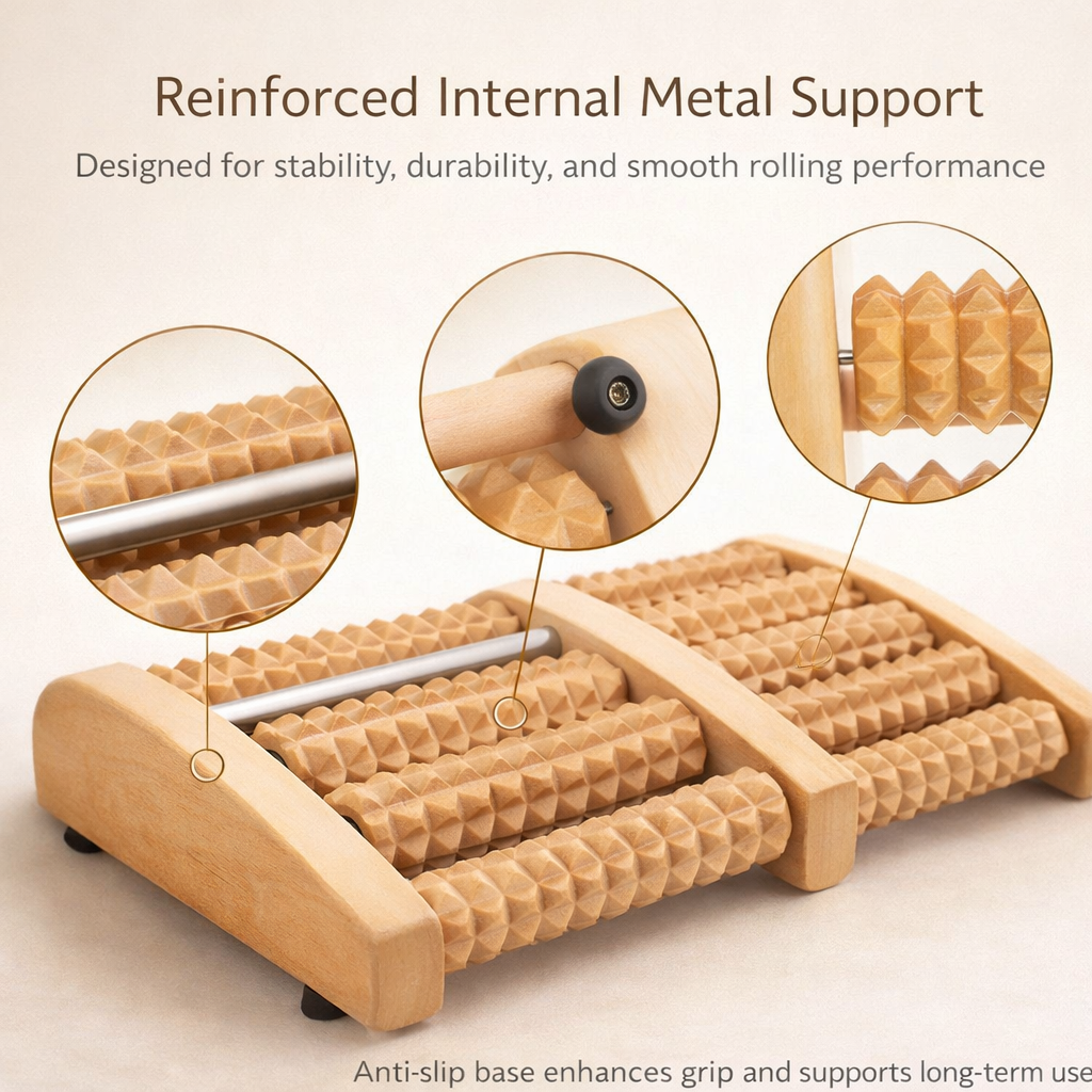 Velora™ Wooden Foot Massager