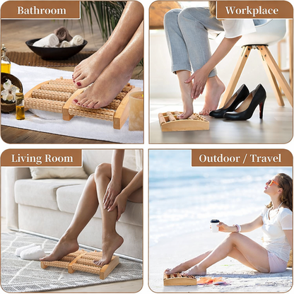 Velora™ Wooden Foot Massager