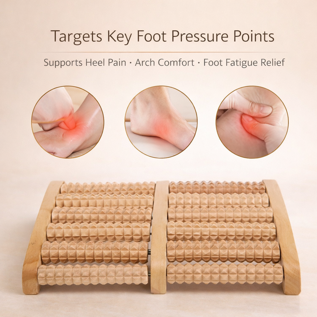 Velora™ Wooden Foot Massager