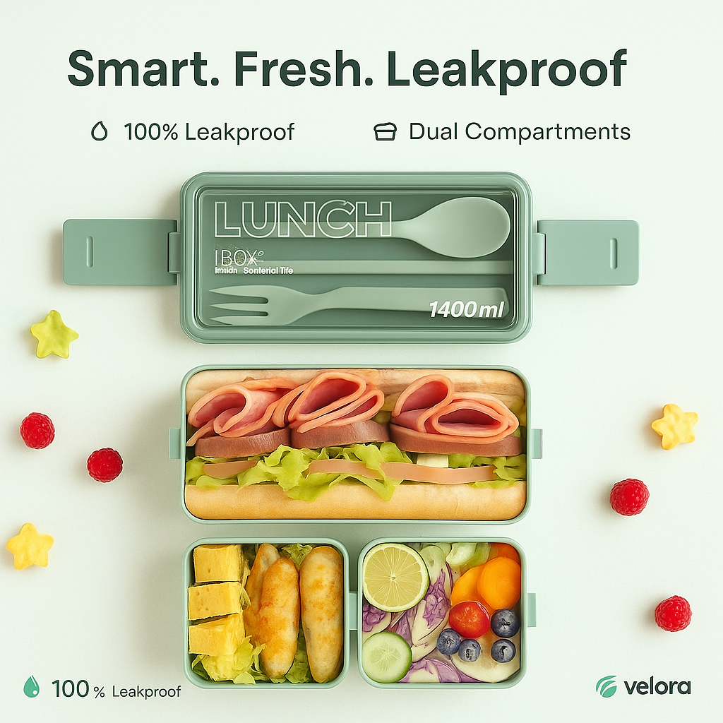 Velora™ LeakLock Lunch Box