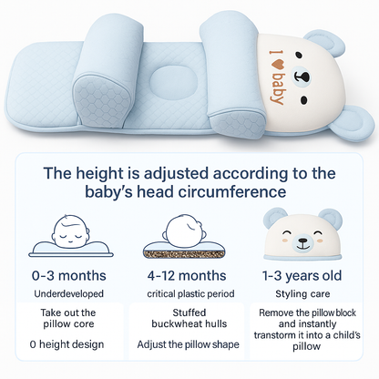 Velora™ Baby Head Shaping Pillow
